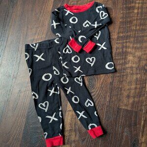 Burts Bees Baby XO Pajama Set